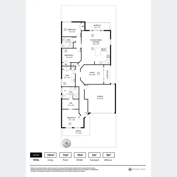 Floorplan of Homely house listing, 56 The Avenue, Athol Park SA 5012