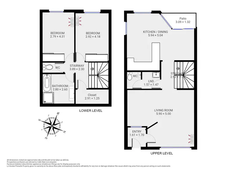 Floorplan of Homely unit listing, Unit 4/149 Brooker Avenue, Glebe TAS 7000