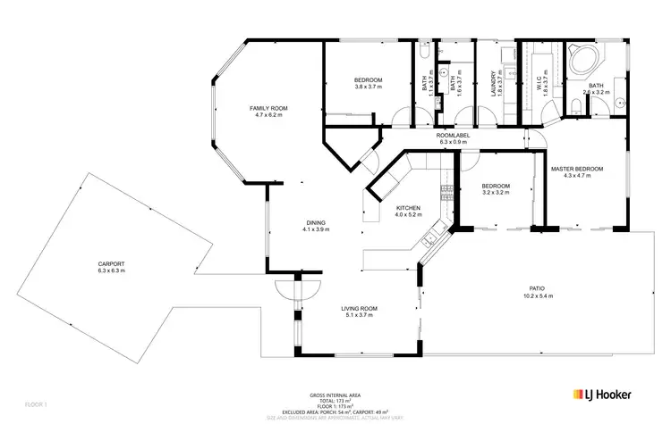 Floorplan of Homely house listing, 7 Spur Close, Clifton Beach QLD 4879