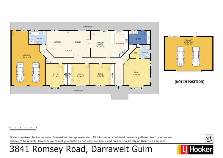 Floorplan of Homely house listing, 3841 Romsey Road, Wallan VIC 3756