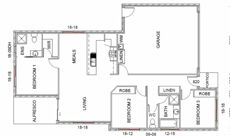 Floorplan of Homely house listing, 33 Water Gum Crescent, Ningi QLD 4511