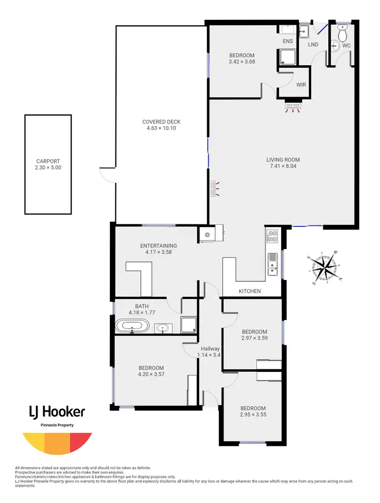 Floorplan of Homely house listing, 12 Seventh Avenue, New Norfolk TAS 7140