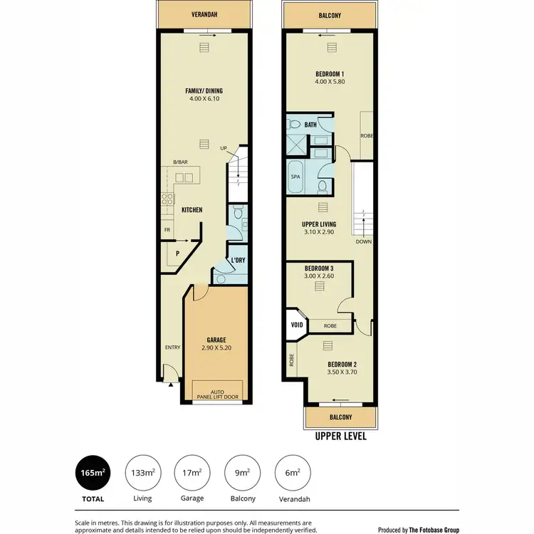 Floorplan of Homely townhouse listing, 11B Macmillan Avenue, Mawson Lakes SA 5095