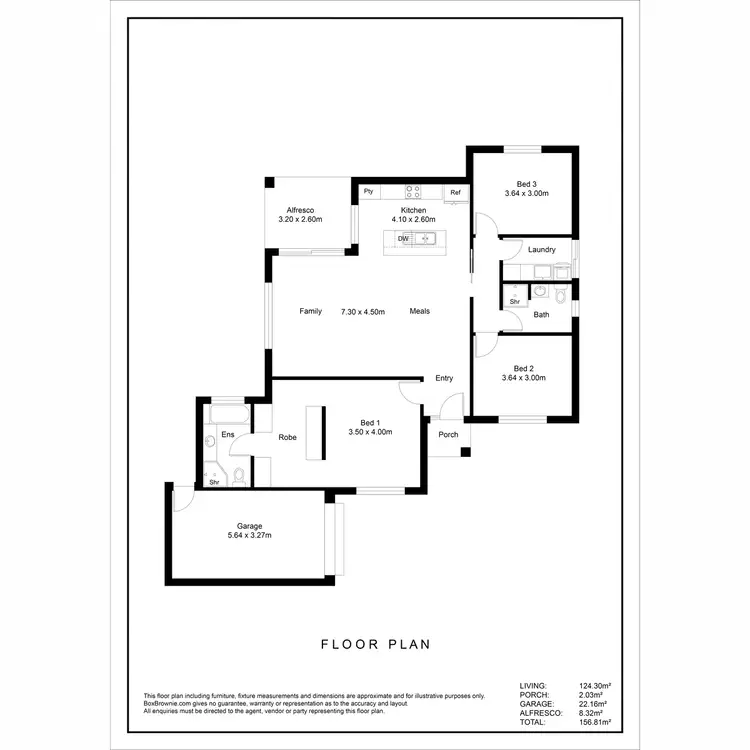 Floorplan of Homely house listing, 63A Avro Avenue, Albert Park SA 5014