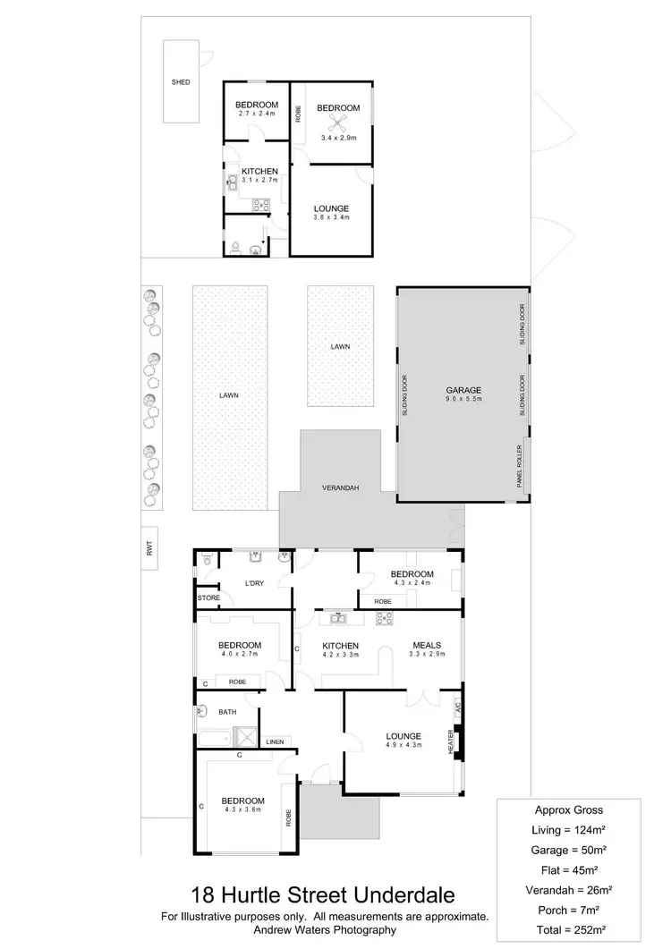 Floorplan of Homely house listing, 18 Hurtle Street, Underdale SA 5032