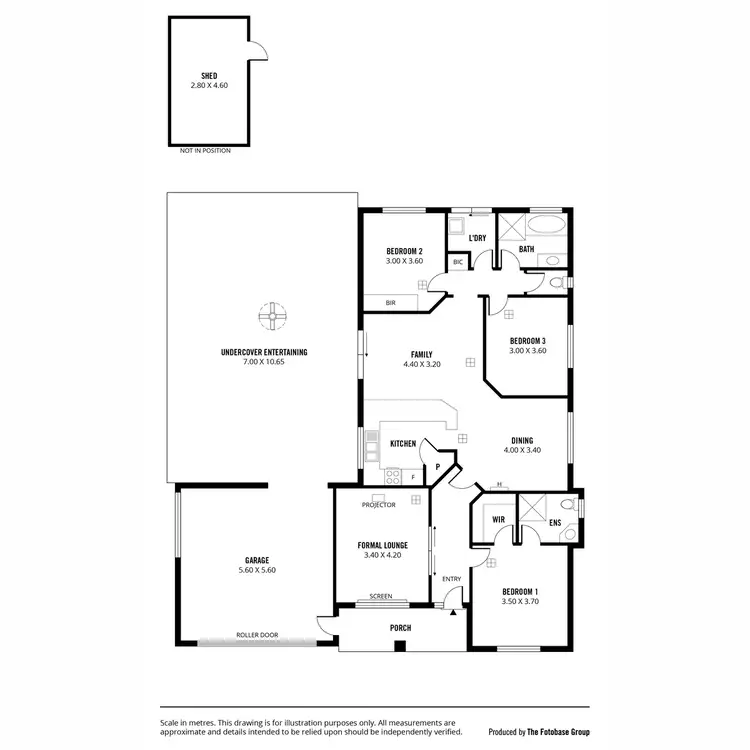Floorplan of Homely house listing, 13 Faehse Street, Modbury SA 5092