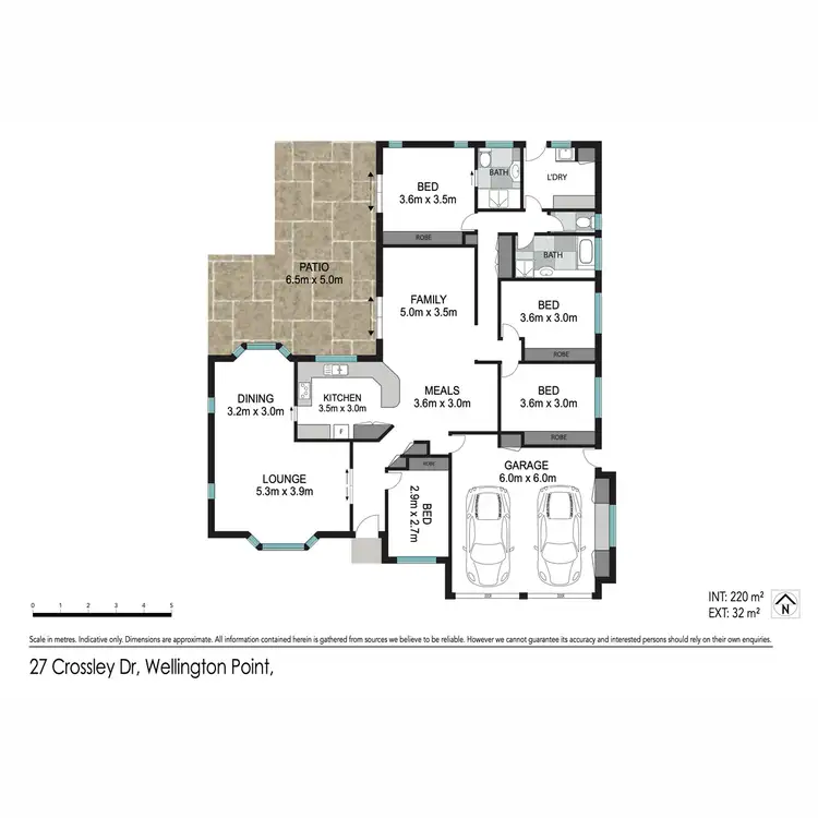 Floorplan of Homely house listing, 27 Crossley Drive, Wellington Point QLD 4160