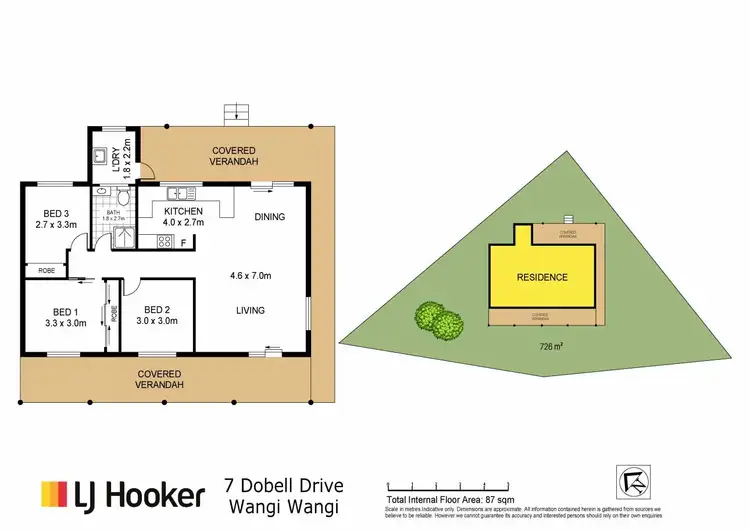 Floorplan of Homely house listing, 7 Dobell Drive, Wangi Wangi NSW 2267