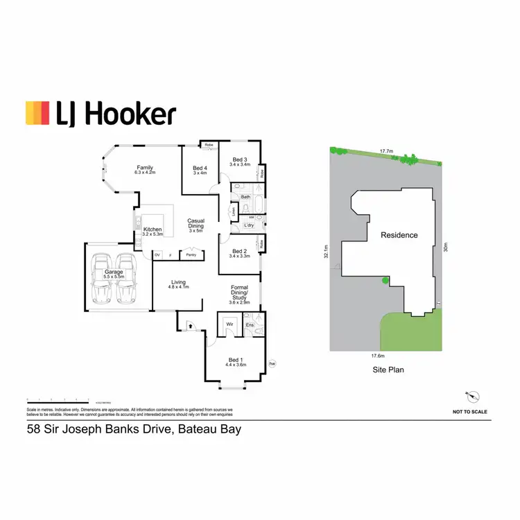 Floorplan of Homely house listing, 58 Sir Joseph Banks Drive, Bateau Bay NSW 2261