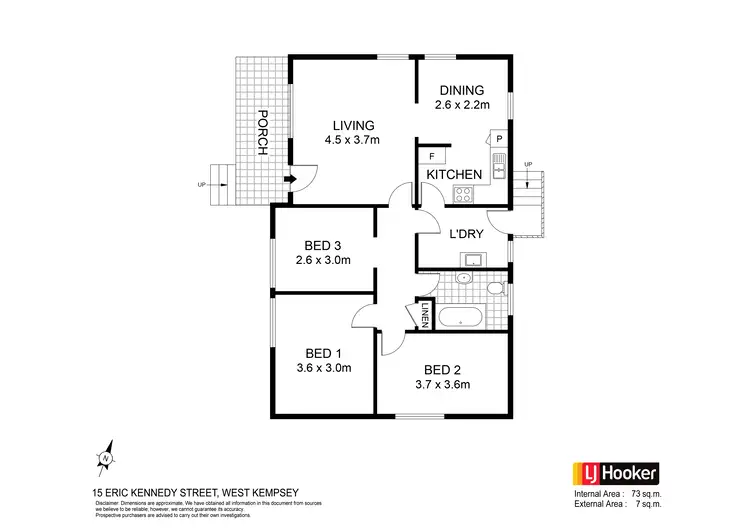 Floorplan of Homely house listing, 15 Eric Kennedy Street, West Kempsey NSW 2440