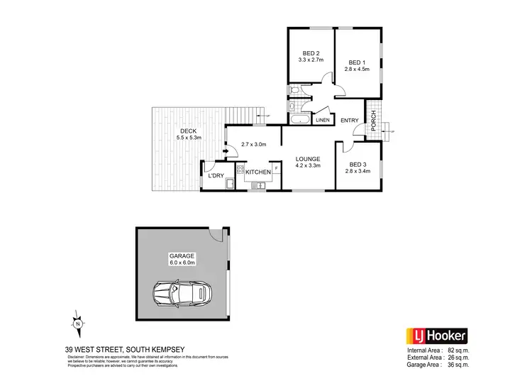 Floorplan of Homely house listing, 39 West Street, South Kempsey NSW 2440