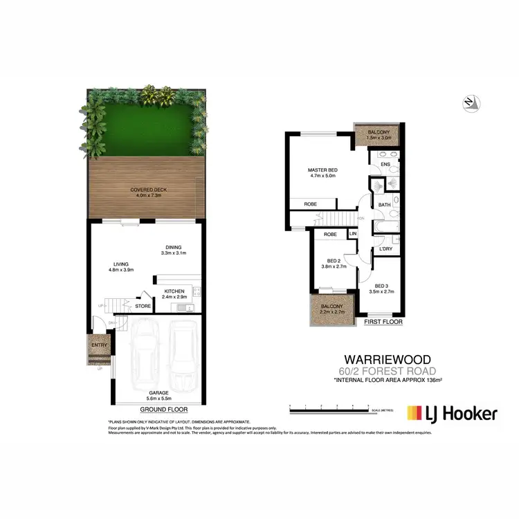 Floorplan of Homely townhouse listing, 60/2 Forest Road, Warriewood NSW 2102