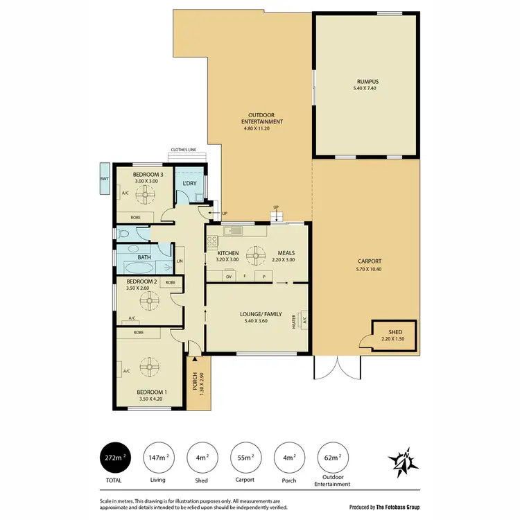 Floorplan of Homely house listing, 123 Winzor Street, Salisbury SA 5108