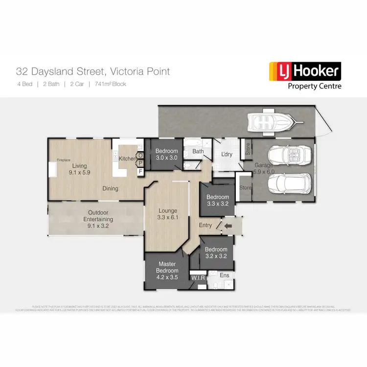 Floorplan of Homely house listing, 32 Daysland Street, Victoria Point QLD 4165