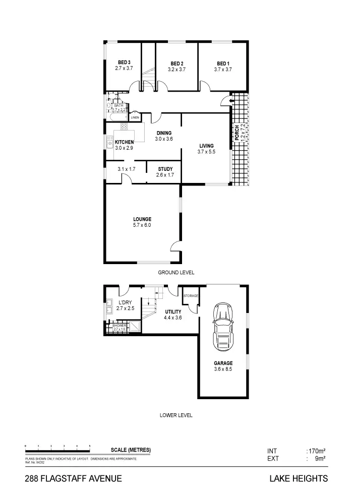 Floorplan of Homely house listing, 288 Flagstaff Road, Lake Heights NSW 2502