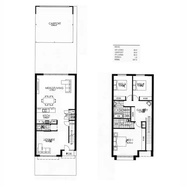 Floorplan of Homely house listing, 4 Colton Street, West Lakes SA 5021