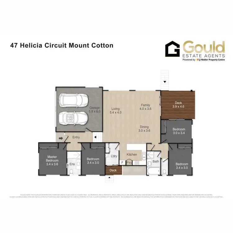 Floorplan of Homely house listing, 47 Helicia Circuit, Mount Cotton QLD 4165