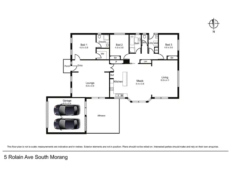 Floorplan of Homely house listing, 5 Rolain Avenue, South Morang VIC 3752
