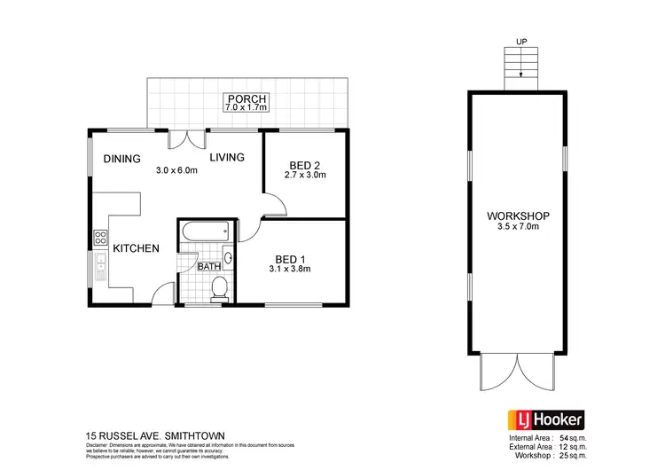 Floorplan of Homely house listing, 15 Russell Ave, Smithtown NSW 2440