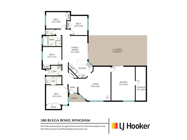 Floorplan of Homely rural property listing, 380 Bulga Road, Wingham NSW 2429