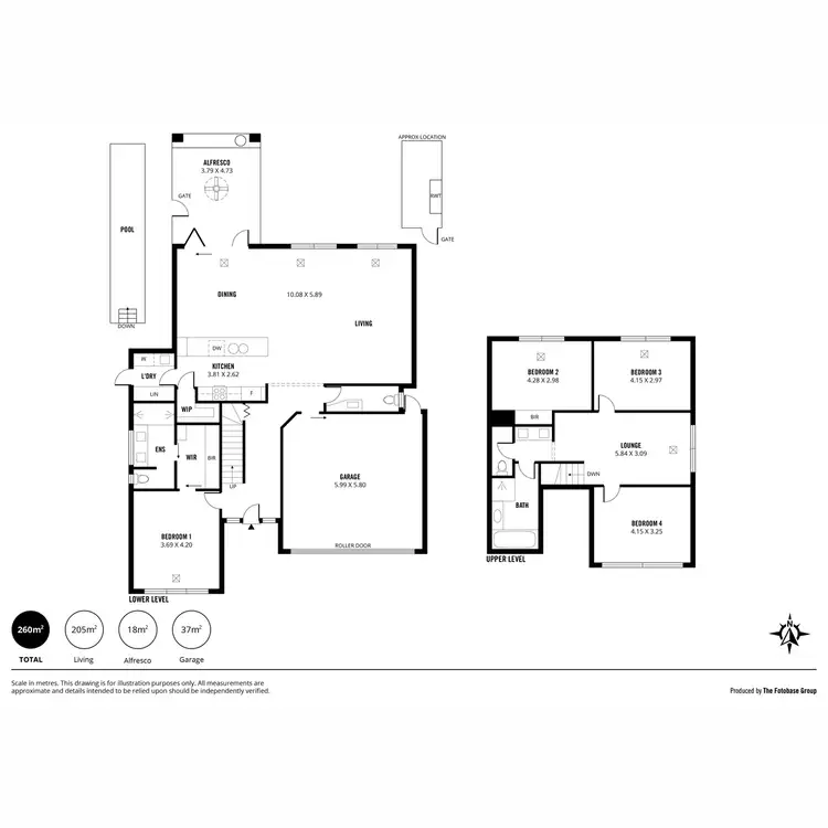 Floorplan of Homely house listing, 5 Horsley Drive, Kidman Park SA 5025