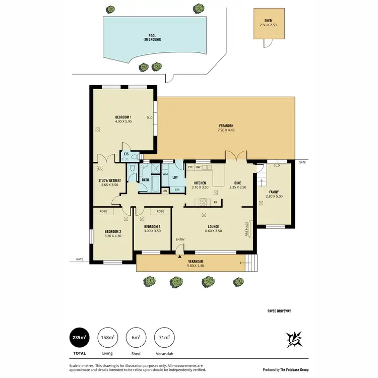 Floorplan of Homely house listing, 15 Butler Crescent, Banksia Park SA 5091