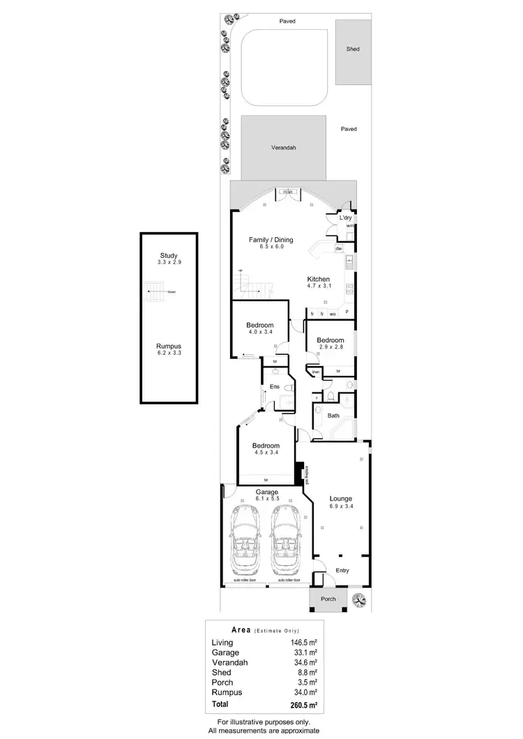 Floorplan of Homely house listing, 10 Redman Court, Woodville SA 5011