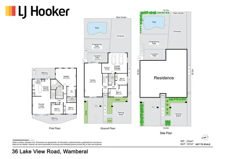 Floorplan of Homely house listing, 36 Lake View Road, Wamberal NSW 2260