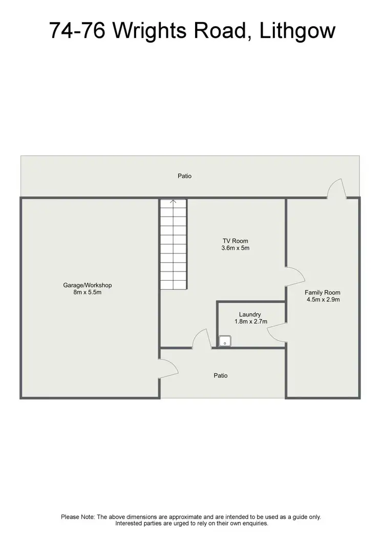 Floorplan of Homely house listing, 74-76 Wrights Road, Lithgow NSW 2790