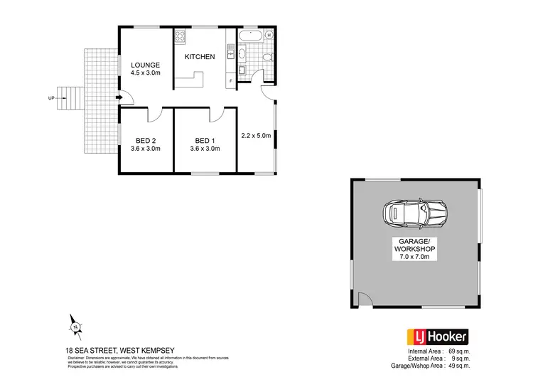 Floorplan of Homely house listing, 18 Sea Street, West Kempsey NSW 2440