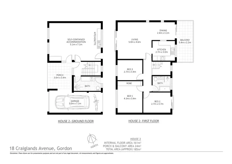 Floorplan of Homely house listing, 18 Craiglands Avenue, Gordon NSW 2072