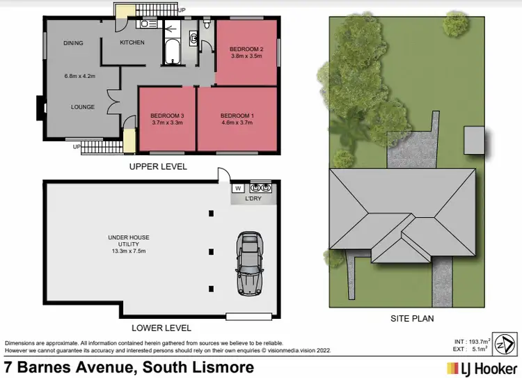 Floorplan of Homely house listing, 7 Barnes Avenue, South Lismore NSW 2480