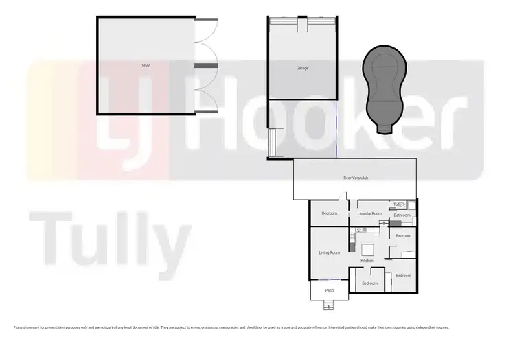 Floorplan of Homely house listing, 665 Old Tully Road, Feluga QLD 4854