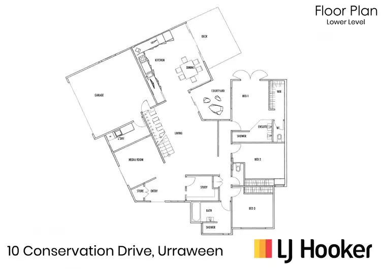 Floorplan of Homely house listing, 10 Conservation Drive, Urraween QLD 4655