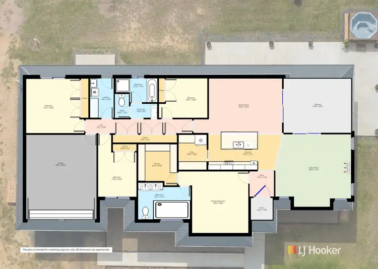 Floorplan of Homely rural property listing, 31 Moorlands Lane, Bega NSW 2550