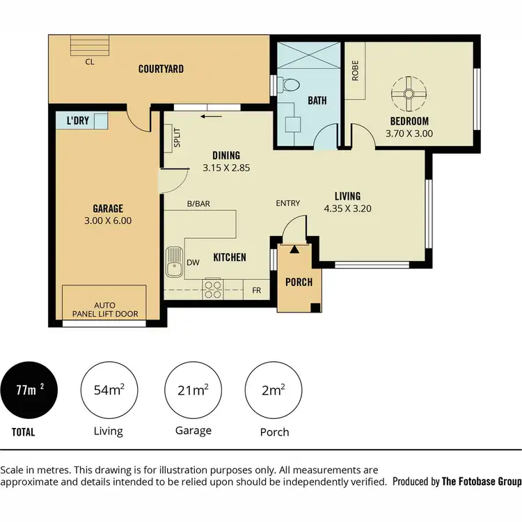 Floorplan of Homely house listing, 2 McInness Place, Munno Para SA 5115