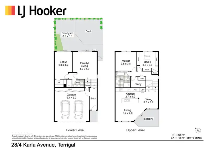 Floorplan of Homely townhouse listing, 28/4 Karla Avenue, Terrigal NSW 2260