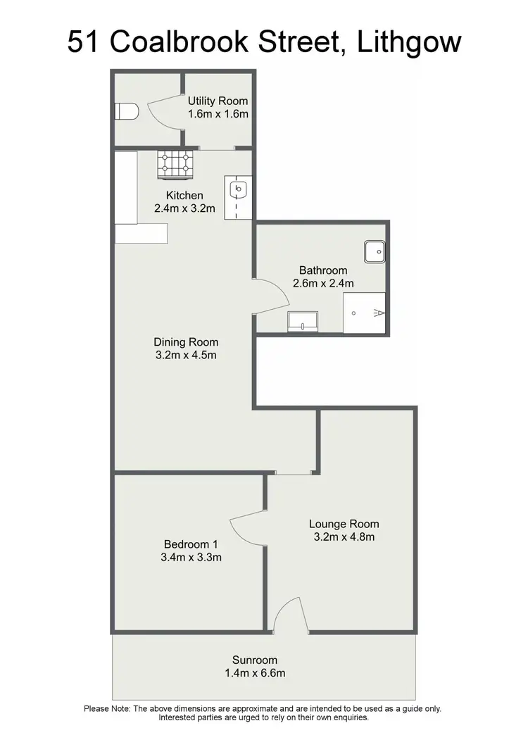 Floorplan of Homely house listing, 51 Coalbrook Street, Lithgow NSW 2790