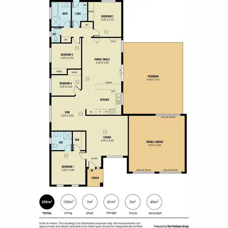 Floorplan of Homely house listing, 41 Yeovil Circuit, Craigmore SA 5114