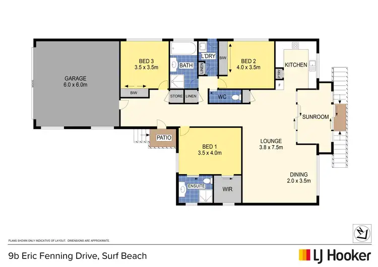 Floorplan of Homely house listing, 8/9B Eric Fenning Drive, Surf Beach NSW 2536