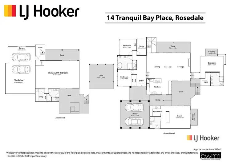 Floorplan of Homely house listing, 14 Tranquil Bay Place, Rosedale NSW 2536