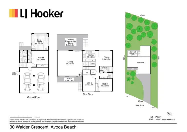Floorplan of Homely house listing, 30 Walder Crescent, Avoca Beach NSW 2251