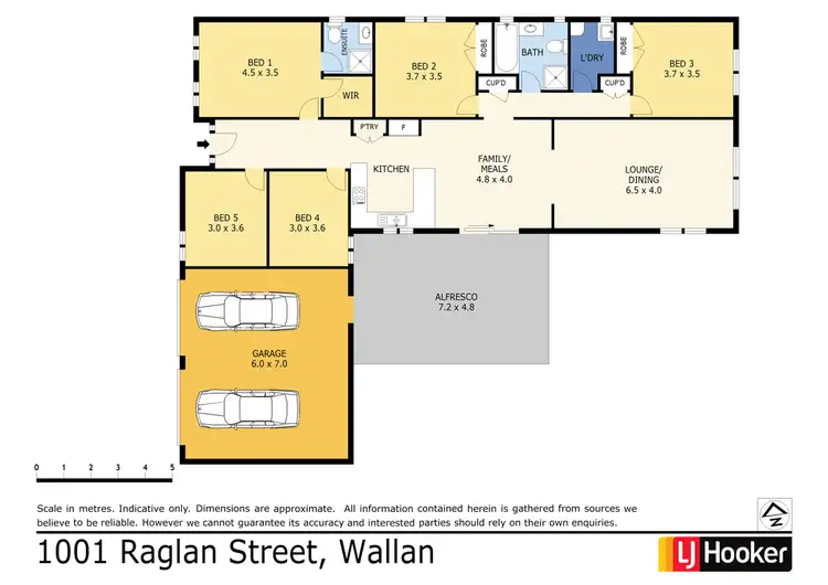 Floorplan of Homely house listing, 1001 Raglan Street, Wallan VIC 3756
