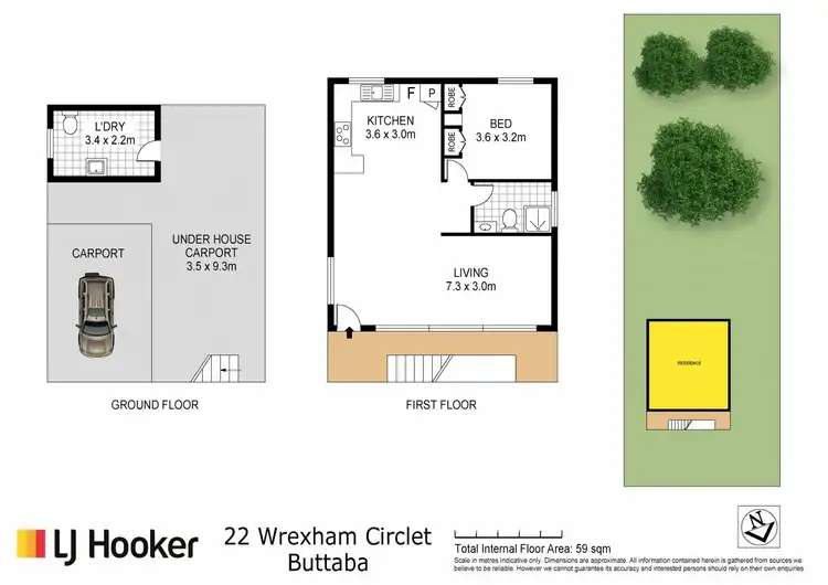 Floorplan of Homely house listing, 22 Wrexham Circlet, Buttaba NSW 2283