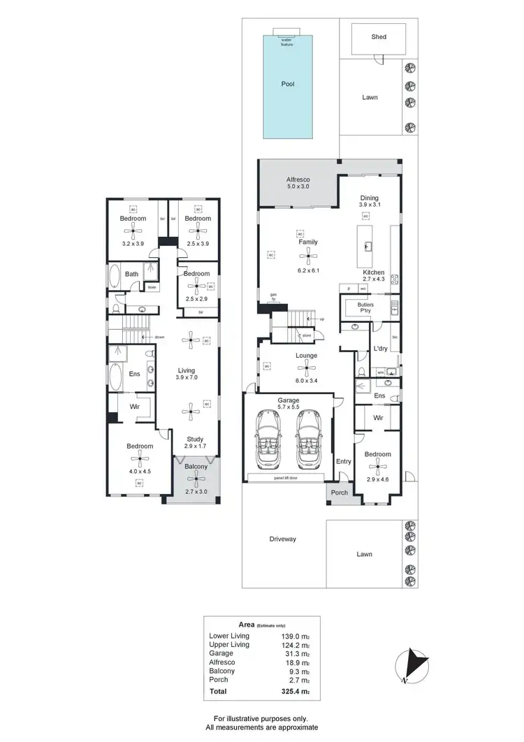Floorplan of Homely house listing, 15 Mamande Crescent, Lockleys SA 5032
