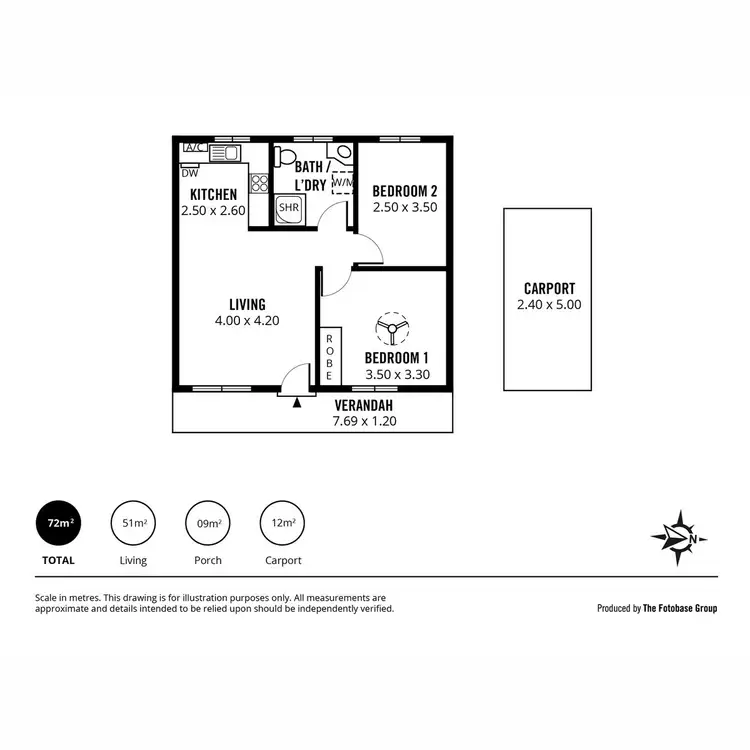 Floorplan of Homely unit listing, 11/723 Burbridge Road, West Beach SA 5024