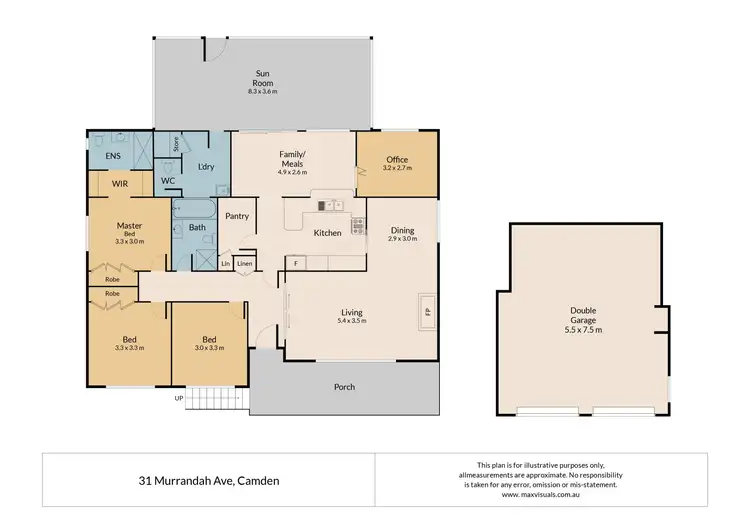 Floorplan of Homely house listing, 31 Murrandah Avenue, Camden NSW 2570