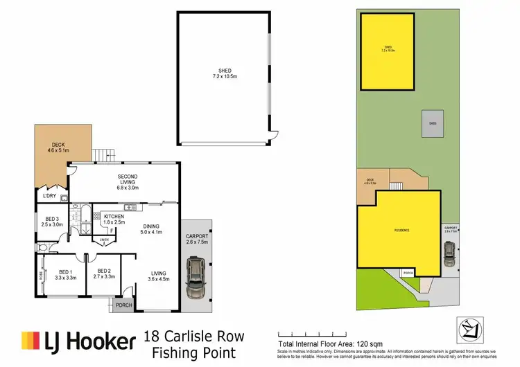 Floorplan of Homely house listing, 18 Carlisle Row, Fishing Point NSW 2283