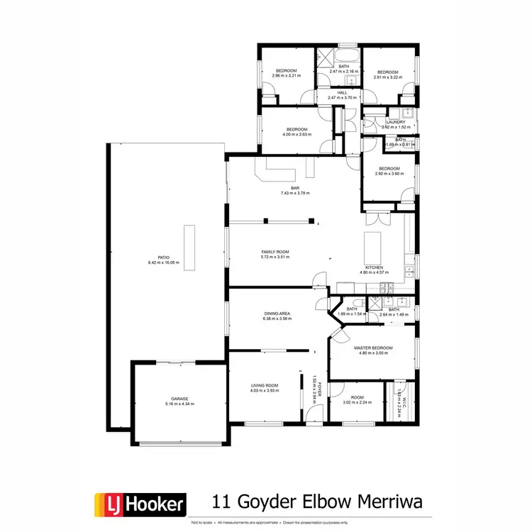 Floorplan of Homely house listing, 11 Goyder Elbow, Merriwa WA 6030
