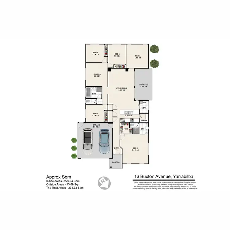 Floorplan of Homely house listing, 16 Buxton Avenue, Yarrabilba QLD 4207
